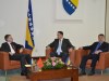 The members of the Collegium of the House of Representatives of BiH PA meet the Deputy Prime Minister and Minister of Foreign Affairs and EU Integration of Montenegro 